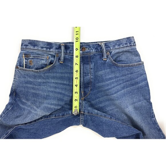 Todd Snyder Jeans Mens Size 30x32 Japanese Selvedge Stretch Distressed Denim - Picture 9 of 12